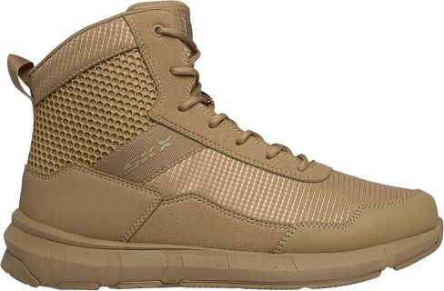 Skechers Men's Terradraft 6 Inch Tactical Zip Up Mesh Military Boot in Saudi Arabia