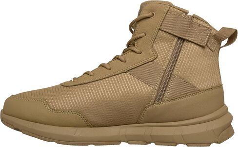 Skechers Men's Terradraft 6 Inch Tactical Zip Up Mesh Military Boot in Saudi Arabia