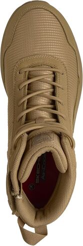 Skechers Men's Terradraft 6 Inch Tactical Zip Up Mesh Military Boot in Saudi Arabia