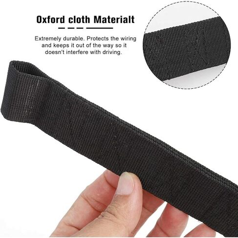 TCSN 2X Heavy Door Strap Limiting Check Strap Cj Jk Left Right PVC 2 Pieces/Set for Jeep for Wrangler 1997-2018 Black 2HDSLCSRFJWCTJ HSK0887 in Saudi Arabia