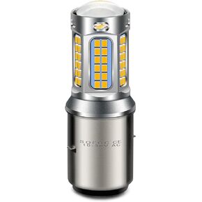 مصابيح LED SOFOC-BA20D عالية/منخفضة ، DRLS البيضاء الدافئة 1200LM الاتصال 12V 24V AC10V-30V متوافق 10W 1PCS in Kuwait