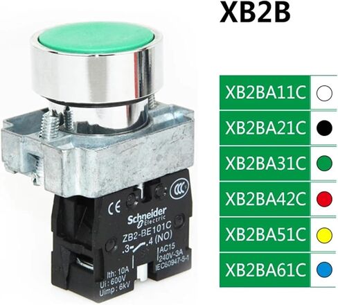 REPESS TOTEST TORE-TYPE BUNTY BUNTY SWITCH FLAT ZB2BA3C GREEN ONE عادةً ما يفتح 22 مم بالإضافة in Saudi Arabia