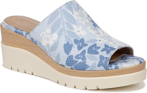 SOUL Naturalizer Women's Goodtimes Mule Slip on Wedge Sandal Slide in Saudi Arabia