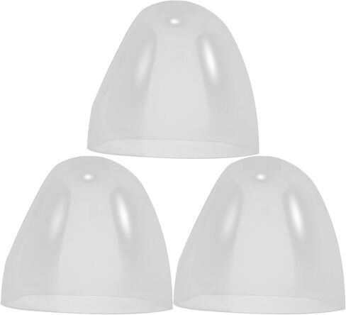 3 Pcs Baby Bottle Accessories Milk Replacement Baby Bottle Caps Transparent Baby Bottle Caps Clear Baby Bottle Lids Feeding Bottle Plastic Dust Cover in Saudi Arabia