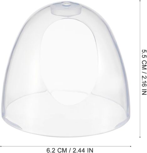 3 Pcs Baby Bottle Accessories Milk Replacement Baby Bottle Caps Transparent Baby Bottle Caps Clear Baby Bottle Lids Feeding Bottle Plastic Dust Cover in Saudi Arabia