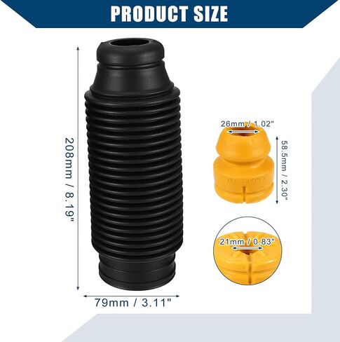 No.546263x000 / 546264L000 تعليق توقف الصدمات مع غطاء الغبار للكنة Hyundai 2017 / RATER / DANENT RUBBER / 1 in Kuwait
