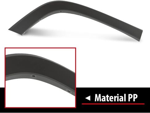 Rear Right Fender Flare Wheel Opening Molding Arch Trim, Fit Jeep Cherokee 2019 2020 2021 2022, Passenger Side, 68316002AD, 68316006AB in Saudi Arabia