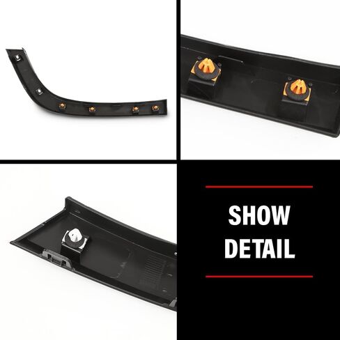 Rear Right Fender Flare Wheel Opening Molding Arch Trim, Fit Jeep Cherokee 2019 2020 2021 2022, Passenger Side, 68316002AD, 68316006AB in Saudi Arabia