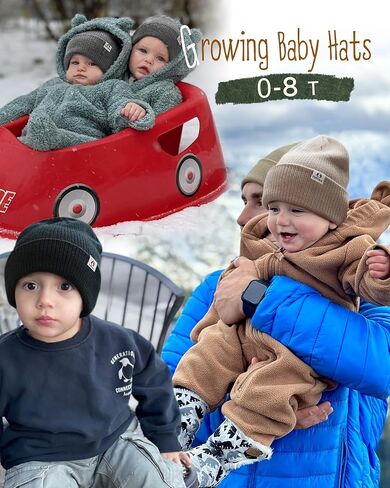 Furtalk 3 Pack Toddler Beanie Baby Boy Girls Winter Hat Kids Warm Cont Caps in Saudi Arabia