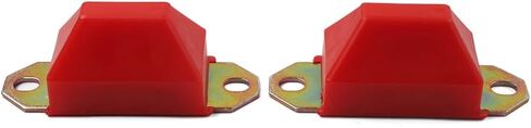 Liru 2PCS Polyurethane Frame Brack Stops محور محور المصدات التفاضلية LR080288 Red لـ Pontiac Firebird 1982-02 لـ Chevrolet Camaro 1982-02 لجيب CJ5 CJ7 1976-86 Auto in Saudi Arabia