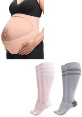 Momcozy Belly Band and Compression Socks for Pregnancy in Saudi Arabia