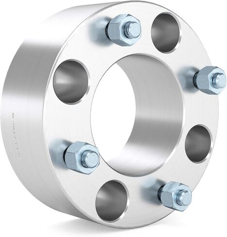 RockTrix - 1 inch ATV Wheel Spacers (4x110, 74mm Bore, 10x1.25 Studs, Cone Nuts) Compatible with Honda Yamaha Suzuki Bombardier (Read Listing for Year Model Info) UTV V3 25mm Silver 2pcs in Saudi Arabia
