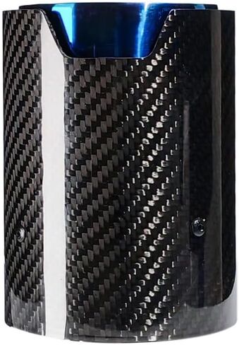 Universal 2.5 بوصة مدخل 3.66 بوصة مخرج 4.84 بوصة الطول نصائح عادم السيارة خاصة متوافقة مع BMW M Series M2 F83 M5 F10 M6 F12 Chrome in Kuwait