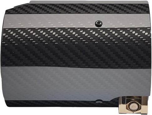 Universal 2.5 بوصة مدخل 3.66 بوصة مخرج 4.84 بوصة الطول نصائح عادم السيارة خاصة متوافقة مع BMW M Series M2 F83 M5 F10 M6 F12 Chrome in Kuwait