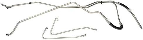 Inlet and Outlet Trans Oil Cooler Hose Assembly - Compatible with 2006-2008 Ford F150 in Saudi Arabia