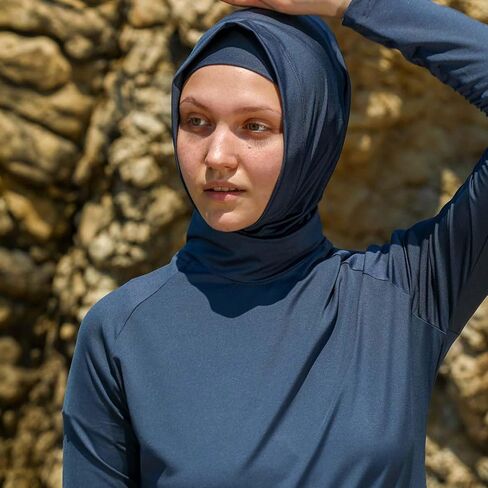 الأكمام الطويلة الإسلامية للنساء المتواضعات المسلمين 5 أجهزة كمبيوتر | غلاف كامل حارس الطفح الجلدي burkini | ملابس السباحة العربية in Kuwait