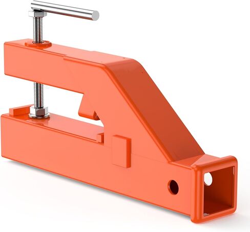 2 Inch Clamp On Trailer Hitch Receiver Convenient Towing Connection for SUVs Trucks Large Commercial Vehicles Reliable Clamp On Hitch No Drilling Required 15.92 * 2.16 * 6.73Inch Orange in Kuwait