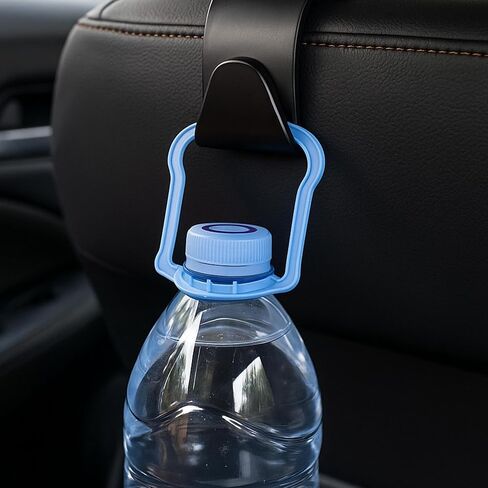 6 PCS Hooks for Car Get Head -Lik Hook ، Car Back Gett Headrest Hooks Storage لسيارات السيارات للسيارات الملحقات المحافظ أكياس البقالة حقيبة اليد معطف المظلة شماعات منظم in Saudi Arabia