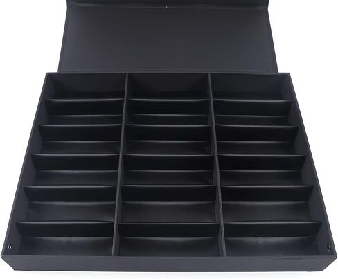 18 Slot Sunglasses Organizer Multi Display Case Jewelry Collection Case for Jewelry Collection sunglass glass watch in Saudi Arabia