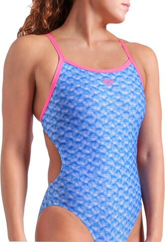 Arena Women's Performance Monogram تحدي Back Athletic One Piece Ladies Swimsuit in Saudi Arabia