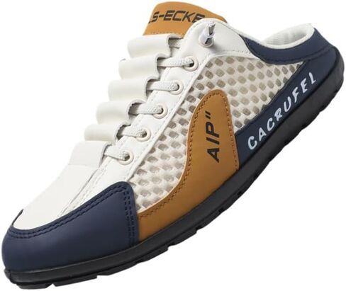 Big Size Men's Comfortable Slippers - Breathable Non-Slip Sports Sandals & Outdoor Walking Fashion Color Block Design in Saudi Arabia