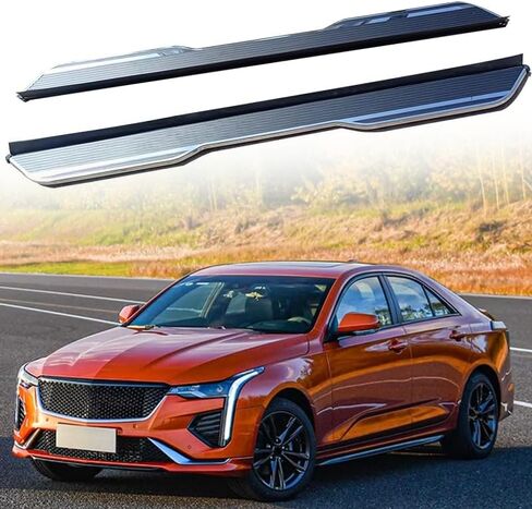 2pcs تشغيل لوحة التشغيل تناسب كاديلاك XT4 2019-2025 الخطوة الجانبية حماية شريط البار in Saudi Arabia
