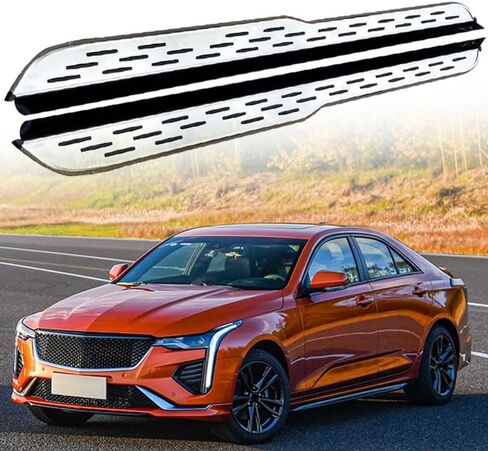 2pcs تشغيل لوحة التشغيل تناسب كاديلاك XT4 2019-2025 الخطوة الجانبية حماية شريط البار in Saudi Arabia
