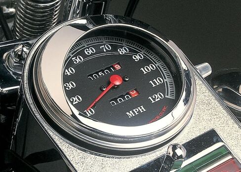 chrome mirage speedometer positor fit for harley fat bob road road king softail dyna fl in Saudi Arabia