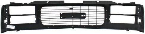 مناسبة لبرنامج Black Grille Assembly Cross Bar - متوافق مع 1994-2000 GMC C2500 ، C3500 ، K2500 ، K3500 & 1994-1999 C1500 ، C2500 Suburban - مصممة للموديلات ذات المصابيح الأمامية المركبة in Kuwait