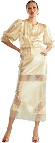 Cynthia Rowley Lure Lace Blouse in Kuwait