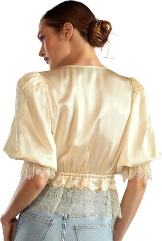 Cynthia Rowley Lure Lace Blouse in Kuwait