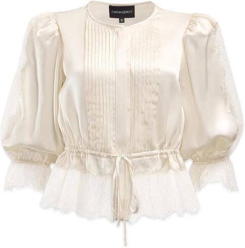 Cynthia Rowley Lure Lace Blouse in Kuwait