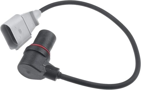 Engine Crank Crankshaft Position Sensor Compatible with Audi A3 A4 TT TTS S3 Replacement for Volkswagen Beetle Eos Golf Fit for Jetta Passat L4 2.0L Replaces 06A906433G PC525 5S1926 907-766 in Kuwait