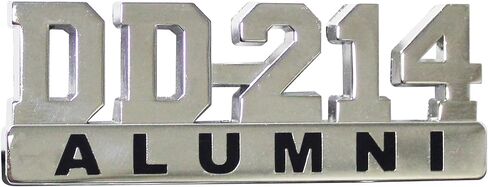 DD214 Alumni 3D Car Emblem in Saudi Arabia