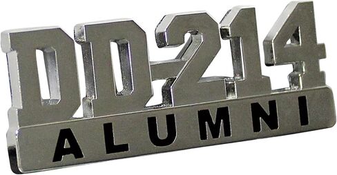 DD214 Alumni 3D Car Emblem in Saudi Arabia