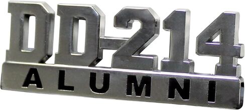 DD214 Alumni 3D Car Emblem in Saudi Arabia