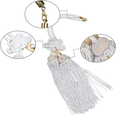 New Vip Charm Junction Produce JDM Fusa White Kiku JP Knot Red Kin Tsuna Rope in Saudi Arabia