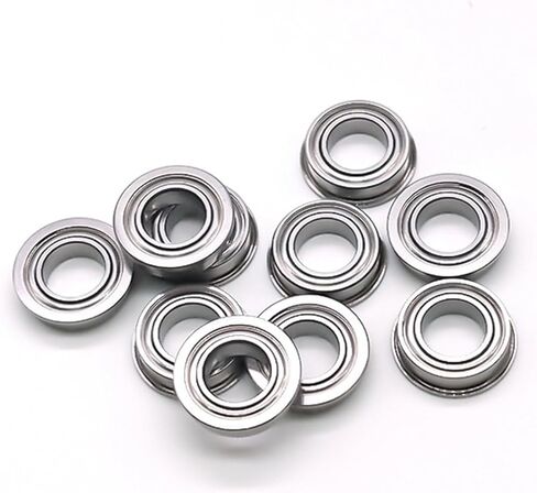 10 PCS MF148ZZ 8X14X4 MM شفة Bearingabec-7 مصغرة MF148 Z ZZ Ball Bealings in Saudi Arabia