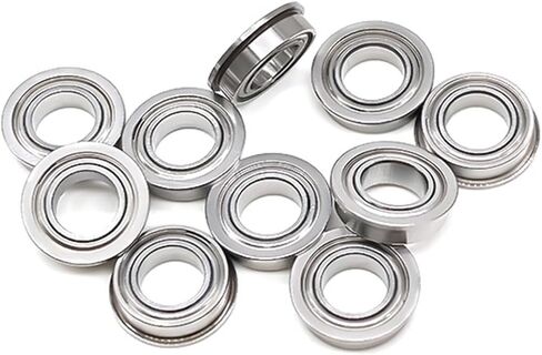 10 PCS MF148ZZ 8X14X4 MM شفة Bearingabec-7 مصغرة MF148 Z ZZ Ball Bealings in Saudi Arabia