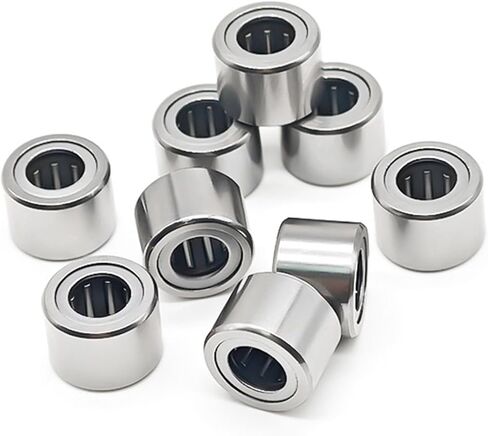 4PCS NK7/10 Bearing 7x14x10 mm Solid Collar Needle Roller Bearings Without Inner Ring NK7/10 NK710 Bearing in Saudi Arabia