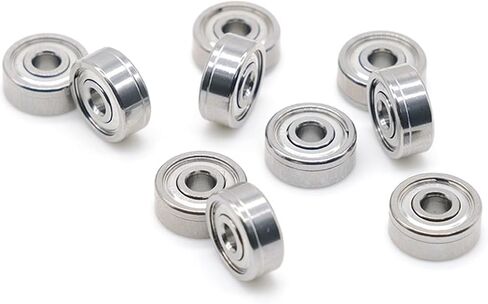 10pcs S625zz 5x16x5 mm 625 625Z S625 تحمل محمل مقاوم للصدأ ABEC-7 in Saudi Arabia
