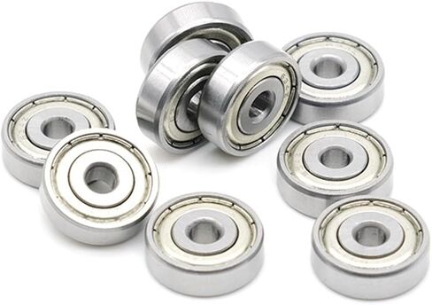 10pcs 607zz 7x19x6 mm تحمل ABEC-7 Miniature 607 2ZZ Ball Bearings 607-2zz in Saudi Arabia