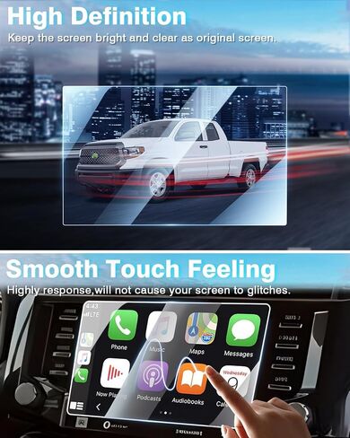Karltys 2 Pack Screen Protector for 2022-2025 Lexus NX NX250 NX350 NX350h NX350 F Sport 9.8-Inch Touchscreen, 9H Tempered Glass Protector for Lexus NX Accessories, Car Radio Screen Cover Anti Glare in Saudi Arabia