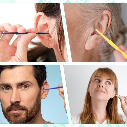 8 PCS منظفات شمع الأذن ، أداة إزالة شمع الأذن السيليكون ، مجموعة الأذن الحلزونية الأذن القابلة لإعادة الاستخدام الأذنين الناعمة الأذنين المنظف أذنين خدش الأذن in Saudi Arabia