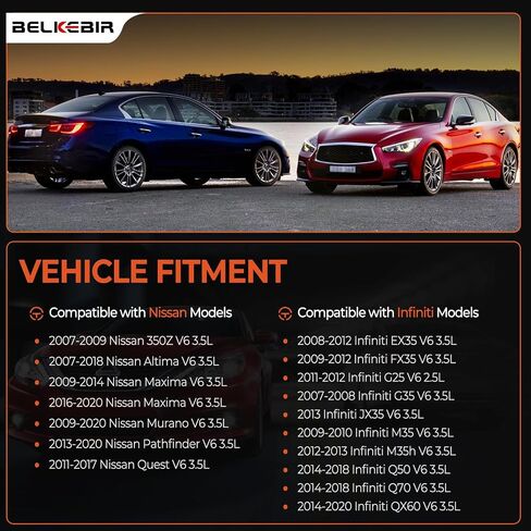 مجموعة من 6 حزمة لفائف الاشتعال و Iridium Sparks توافق مع 2007-2020 نيسان Altima Maxima Murano Pathfinder Quest 350Z Infiniti Q50 Q00 QX60 EX35 FX35 G25 G35 JX35 M35H V6 3.5 UF550 in Kuwait