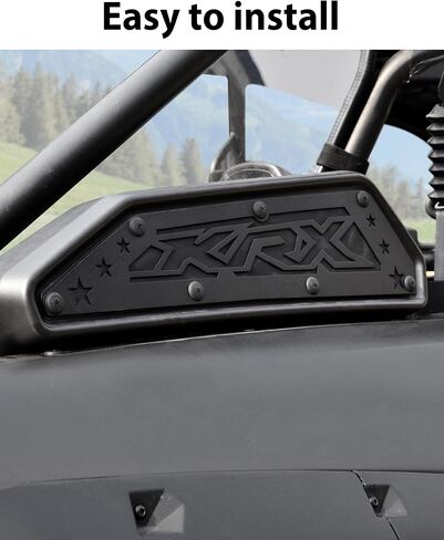 SAUTVS Aluminum Air Intake Cover Grill for Kawasaki Teryx KRX KRX4 1000 2020-2025 Accessories, Black Metal Mesh Engine Side Vent Inlet Protection Cover Bezel, Enhanced Airflow & Durability(2PCS) in Saudi Arabia