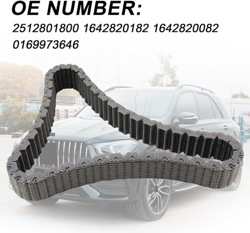 2512801800 Car Transfer Case Chain 4 Piece Set, Suitable 2005-2019 for Mercedes Benz GLE GLS GL M R Series,Replace 1642820182 1642820082 0169973646 in Saudi Arabia
