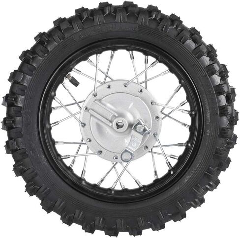 2.5-10 Front Wheel Tire Rim with 12mm Bearing & Forks Suspension Shocks & Triple Tree Handlebar Riser Clamp & Rim Axle and Brake Cable Kit for CRF50 70cc 90cc 110cc Dirt Bike Drum Brake in Saudi Arabia