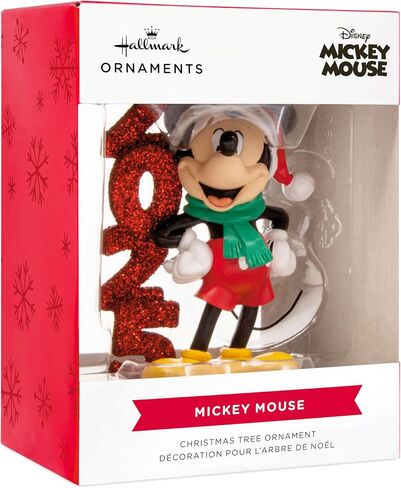 Hallmark Disney Mickey Mouse 2025 Christmas Ornament, Gifts for Disney Fans in Saudi Arabia