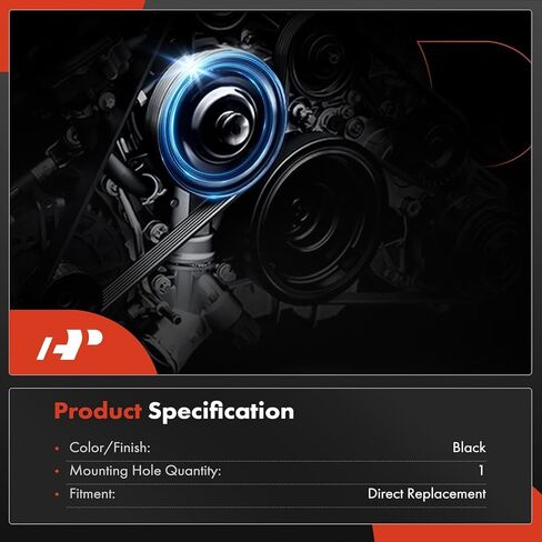 A-Premium Engine Harmonic Balancer Pulley Compatible with Hyundai Sonata, Santa Fe Sport, Tucson & Jeep Cherokee & Kia Forte, Optima & Chrysler 200 & Ram ProMaster City & Fiat 500X, 2.0L 2.4L in Saudi Arabia
